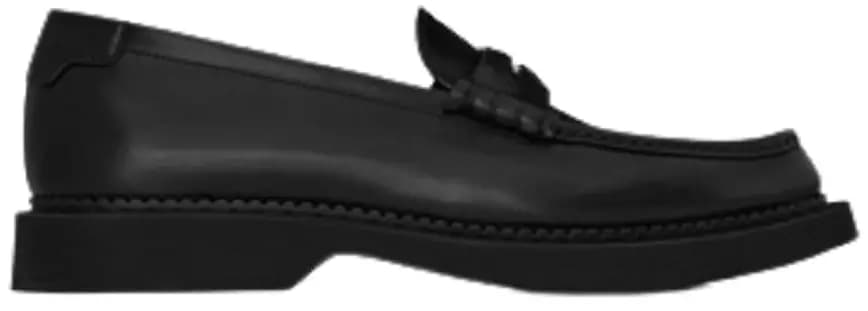 Giày Saint Laurent Teddy Penny Loafer 'Black' Giày Saint Laurent Teddy Penny Loafer 'Black'