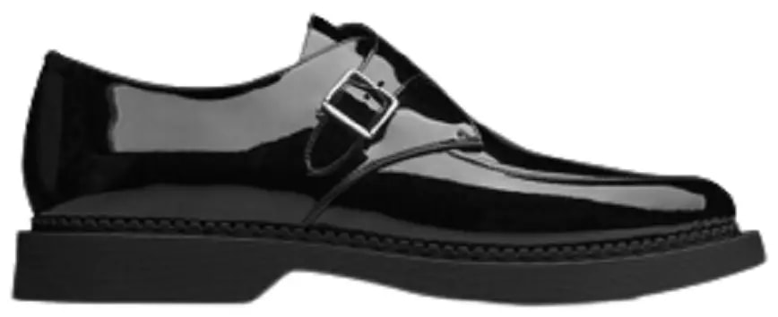 Giày Saint Laurent Teddy Monkstraps In Patent Leather 'Black' — kich-thuoc: lien-he-order Giày Saint Laurent Teddy Monkstraps In Patent Leather 'Black' — kich-thuoc: lien-he-order
