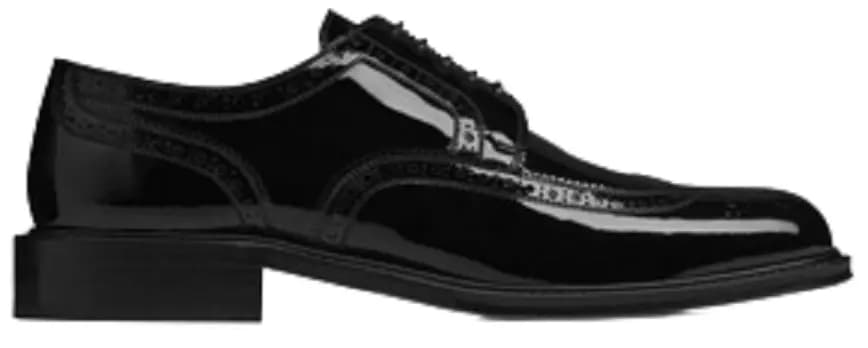 Giày Saint Laurent Army Derbies In Patent Leather 'Black' Giày Saint Laurent Army Derbies In Patent Leather 'Black'