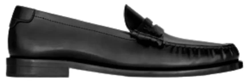 Giày Saint Laurent Le Loafer Monogram Penny Slippers 'Black' 6702311VUVV1000 Giày Saint Laurent Le Loafer Monogram Penny Slippers 'Black' 6702311VUVV1000
