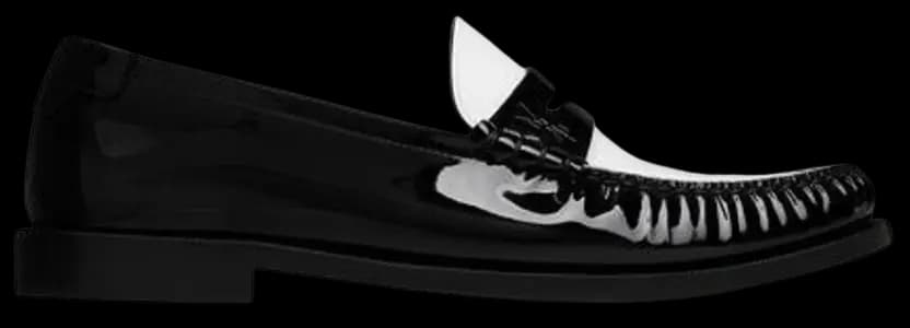 Giày Saint Laurent Le Loafer 'Black White' 670232AAAM61006 Giày Saint Laurent Le Loafer 'Black White' 670232AAAM61006