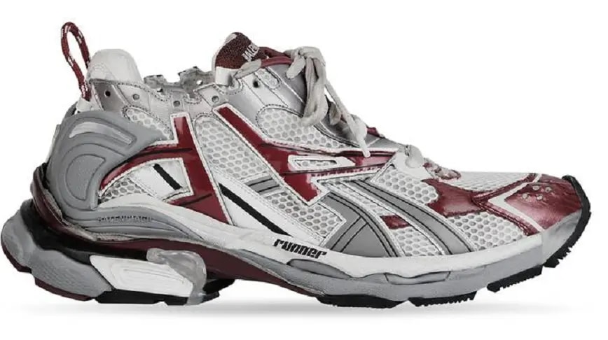 Giày Balenciaga Runner Trainers 'Dark Red Grey' 677403W3RB39069 — kich-thuoc: lien-he-order Giày Balenciaga Runner Trainers 'Dark Red Grey' 677403W3RB39069 — kich-thuoc: lien-he-order