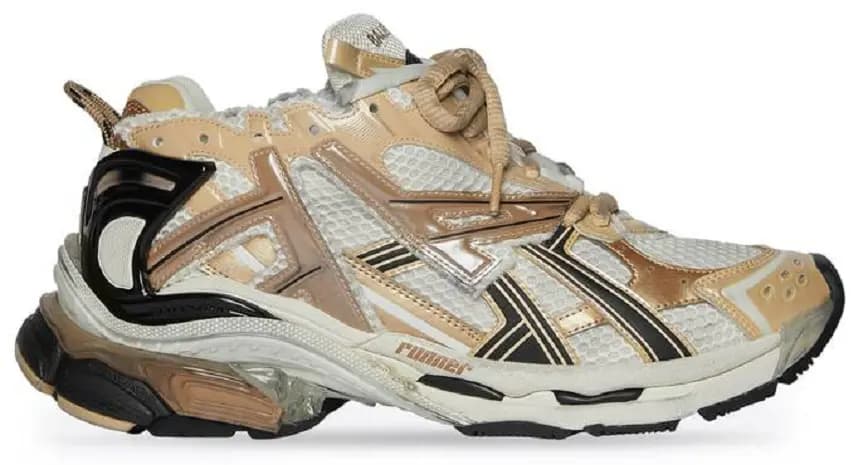 Giày Balenciaga Runner Trainers 'Beige Black' 677403W3RB39891 Giày Balenciaga Runner Trainers 'Beige Black' 677403W3RB39891