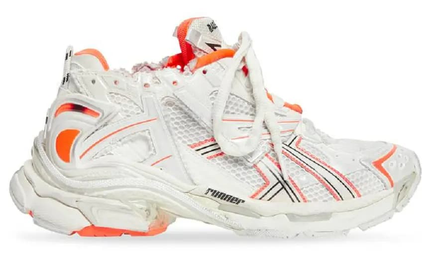 Giày Balenciaga Runner Trainers 'Orange White' 677403W3RBM9770 Giày Balenciaga Runner Trainers 'Orange White' 677403W3RBM9770