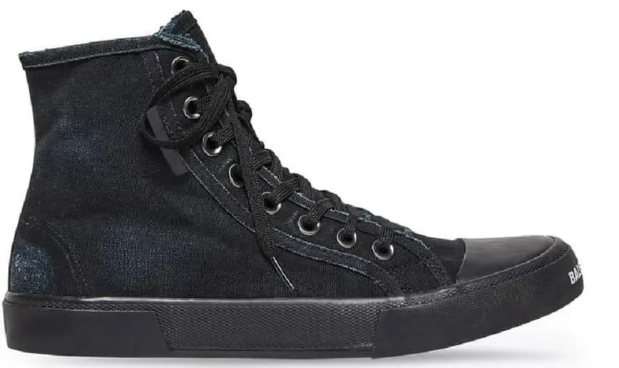Giày Balenciaga Paris High Top Trainers 'Black' 688752W3RP11010 Giày Balenciaga Paris High Top Trainers 'Black' 688752W3RP11010