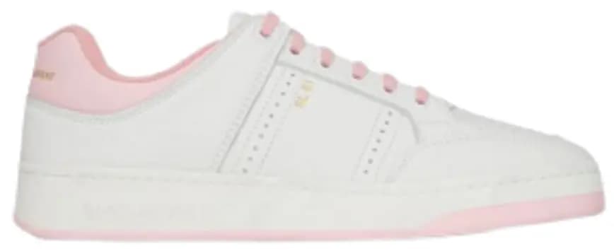 Giày Saint Laurent SL 61 Low Top In Grained Leather 'White Baby Pink' Giày Saint Laurent SL 61 Low Top In Grained Leather 'White Baby Pink'