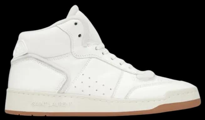 Giày Saint Laurent SL 80 Mid-top 'Blanc' 69079700N0A9018 Giày Saint Laurent SL 80 Mid-top 'Blanc' 69079700N0A9018