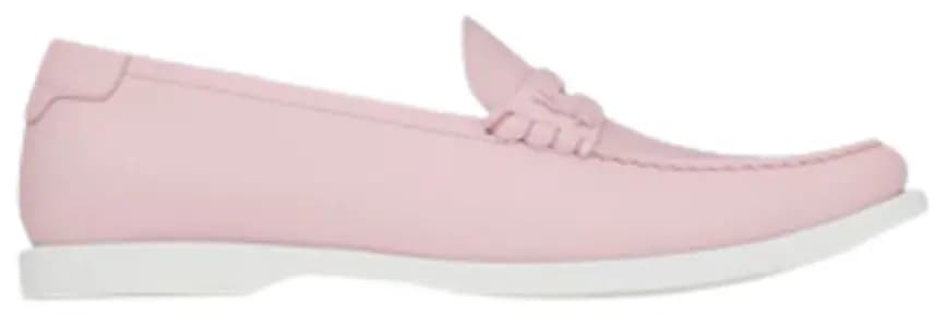 Giày Saint Laurent Le Loafer Monogram Slippers 'Pink' Giày Saint Laurent Le Loafer Monogram Slippers 'Pink'