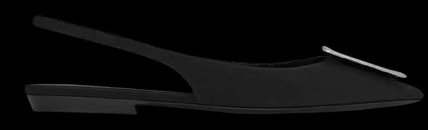 Giày Saint Laurent Maxine Slingback 'Black' 699518AAAM21000 Giày Saint Laurent Maxine Slingback 'Black' 699518AAAM21000