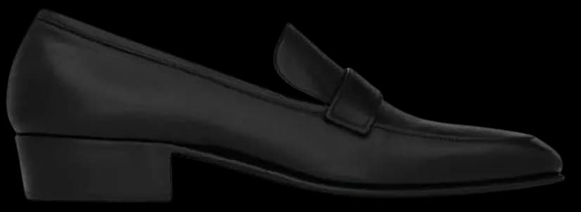 Giày Saint Laurent Solferino Penny 'Black' 71101825N001000 Giày Saint Laurent Solferino Penny 'Black' 71101825N001000
