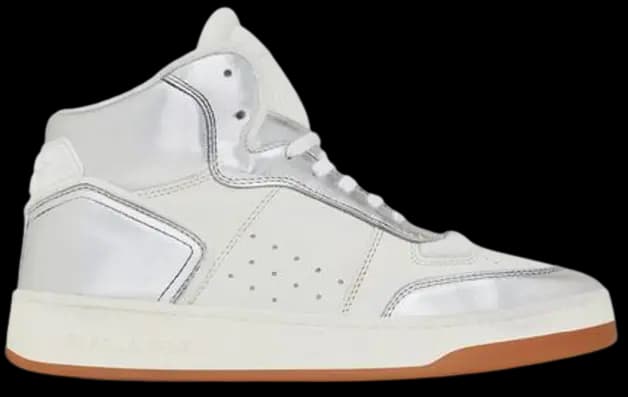Giày Saint Laurent SL 80 Mid-top 'Silver' 711250AAAWS1047 Giày Saint Laurent SL 80 Mid-top 'Silver' 711250AAAWS1047