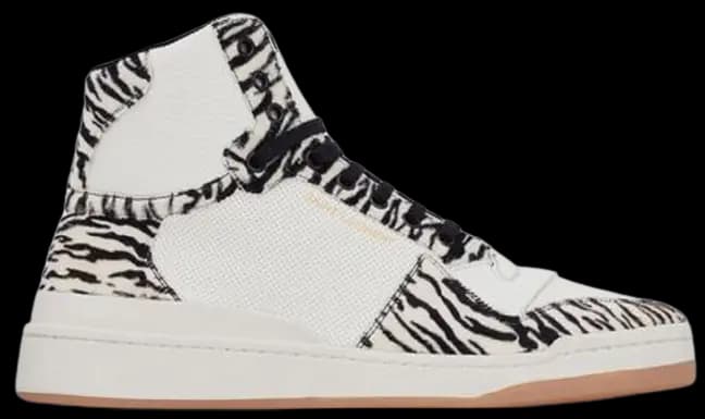 Giày Saint Laurent SL 24 Mid-top 'Zebra' 713857-AAAXE-2039 Giày Saint Laurent SL 24 Mid-top 'Zebra' 713857-AAAXE-2039