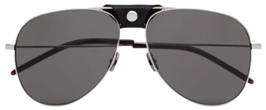 Kính YSL Classic 11 'Silver And Black' 715178Y99338130 Kính YSL Classic 11 'Silver And Black' 715178Y99338130