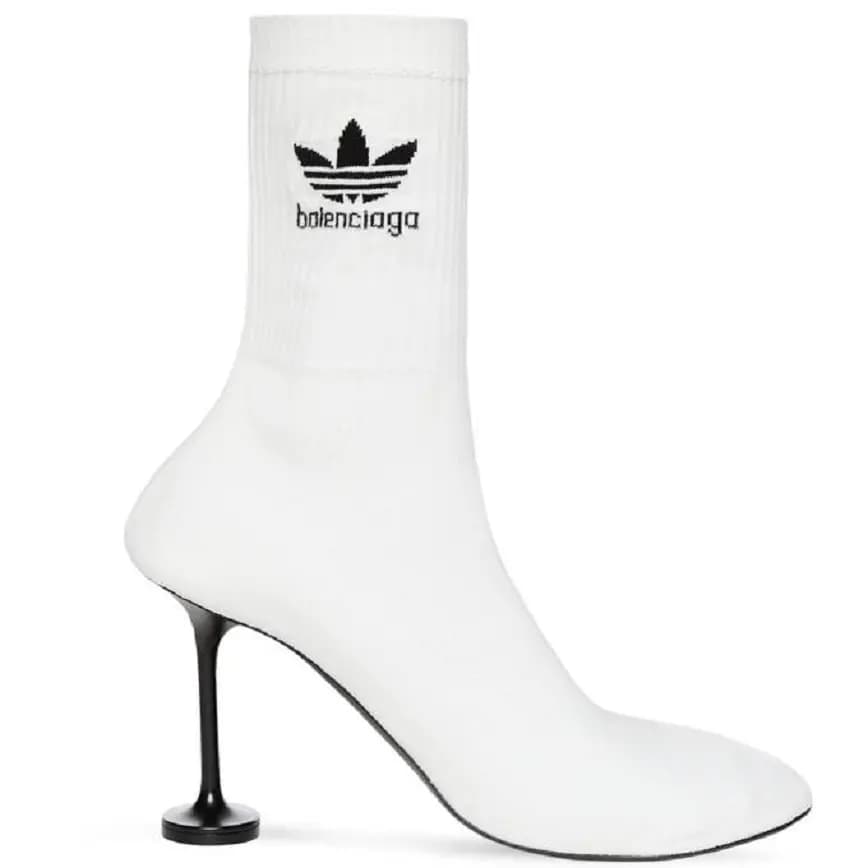 Giày Adidas Balenciaga Sock 90mm Bootie 'White' 722298W2LM19010 Giày Adidas Balenciaga Sock 90mm Bootie 'White' 722298W2LM19010