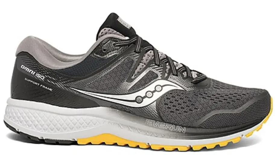 Giày Saucony Omni ISO 2 'Black Yellow' S20511-45 Giày Saucony Omni ISO 2 'Black Yellow' S20511-45