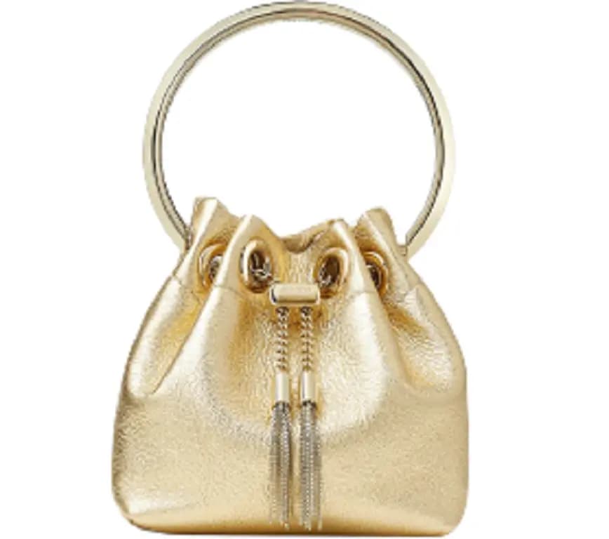 Túi Jimmy Choo Micro Bon Bon 'Gold' MICROBONBONMNAOO0022 Túi Jimmy Choo Micro Bon Bon 'Gold' MICROBONBONMNAOO0022