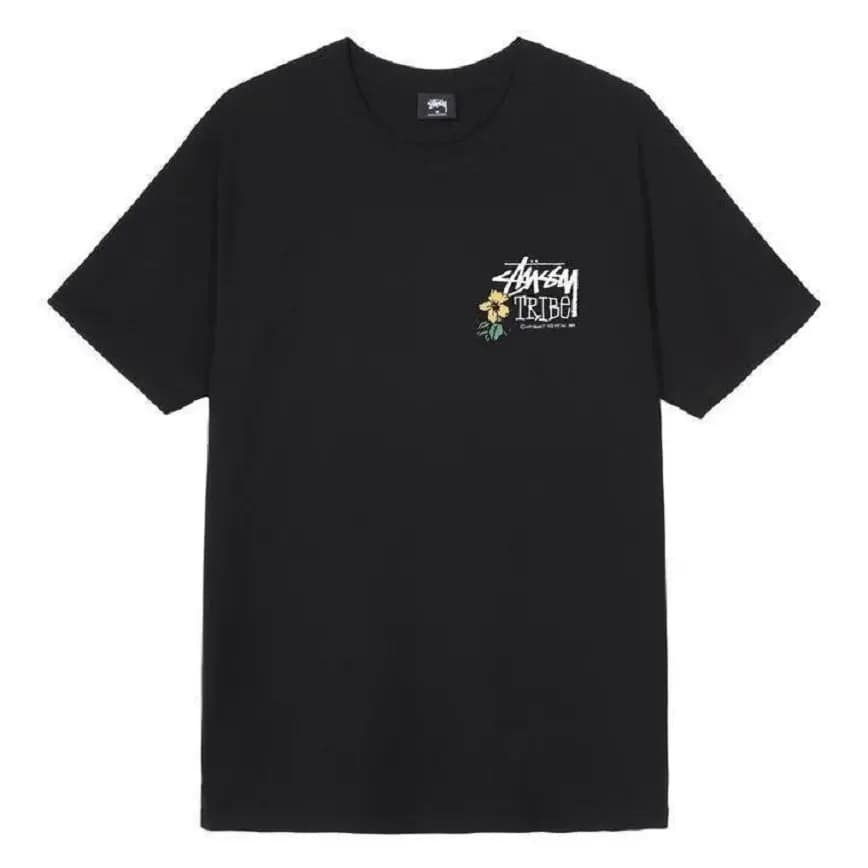 Áo Stussy Tiki Tribe Tee 'Black' Áo Stussy Tiki Tribe Tee 'Black'
