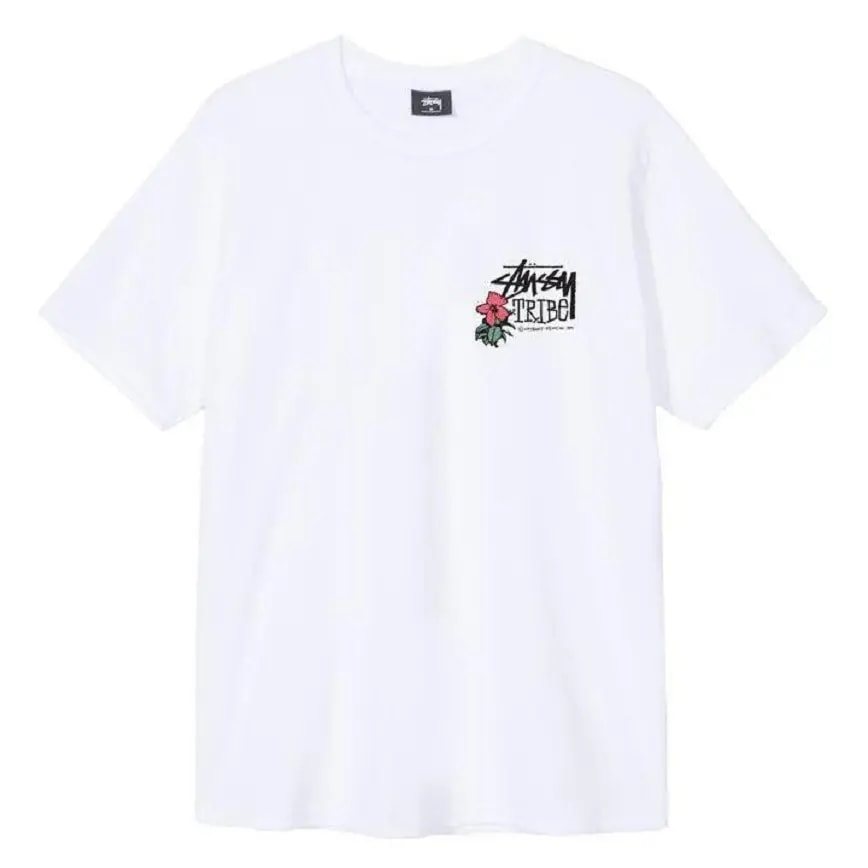 Áo Stussy Tiki Tribe Tee 'White' — kich-thuoc: lien-he-order Áo Stussy Tiki Tribe Tee 'White' — kich-thuoc: lien-he-order