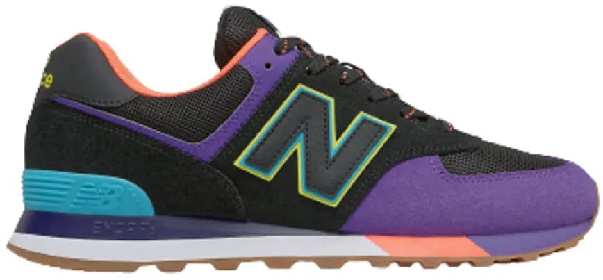 Giày New Balance 574 Classic 'Black Blue' ML574PT2 Giày New Balance 574 Classic 'Black Blue' ML574PT2