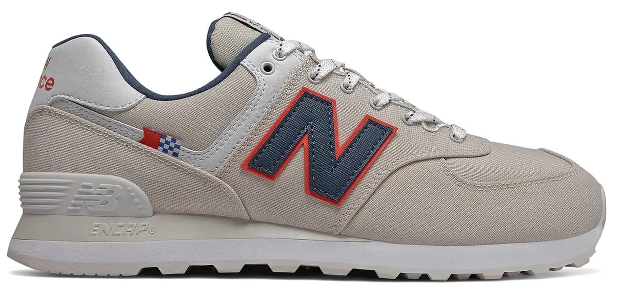 Giày New Balance 574 'Grey White' ML574SOM Giày New Balance 574 'Grey White' ML574SOM