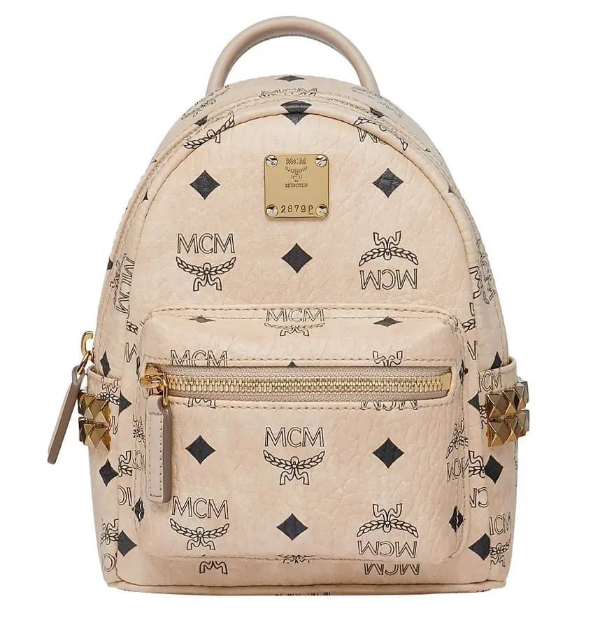 Túi MCM Stark Side Studs Bebe Boo Backpack In Visetos MMK6AVE92IG001 Túi MCM Stark Side Studs Bebe Boo Backpack In Visetos MMK6AVE92IG001