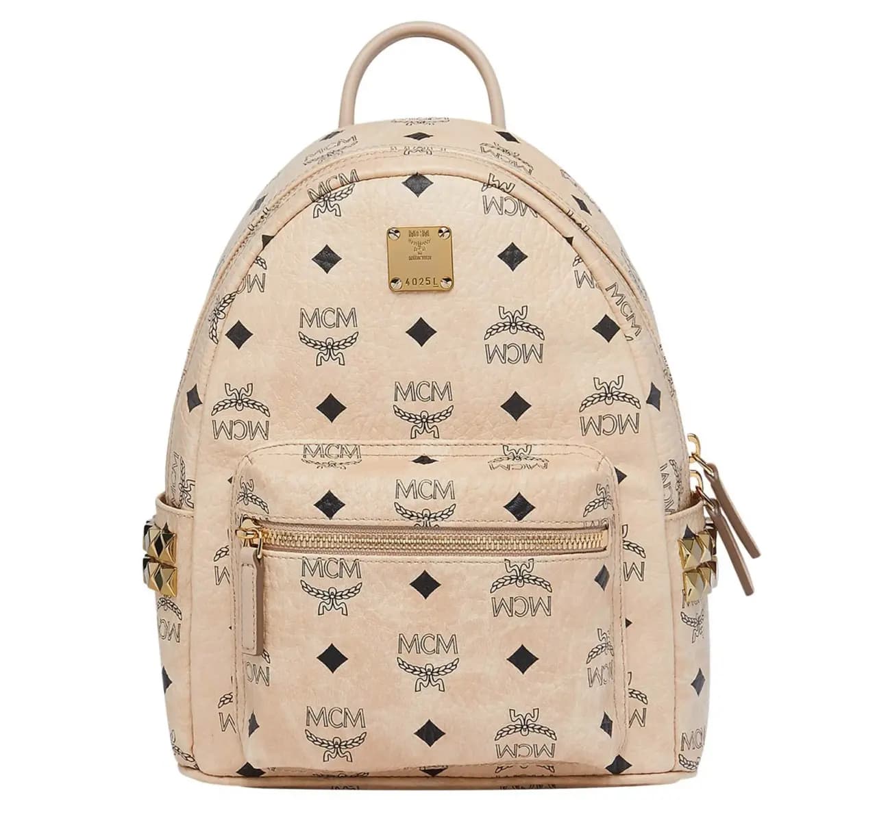 Balo MCM Stark Side Studs Backpack Visetos Pink MMK6SVE41IG001 Balo MCM Stark Side Studs Backpack Visetos Pink MMK6SVE41IG001
