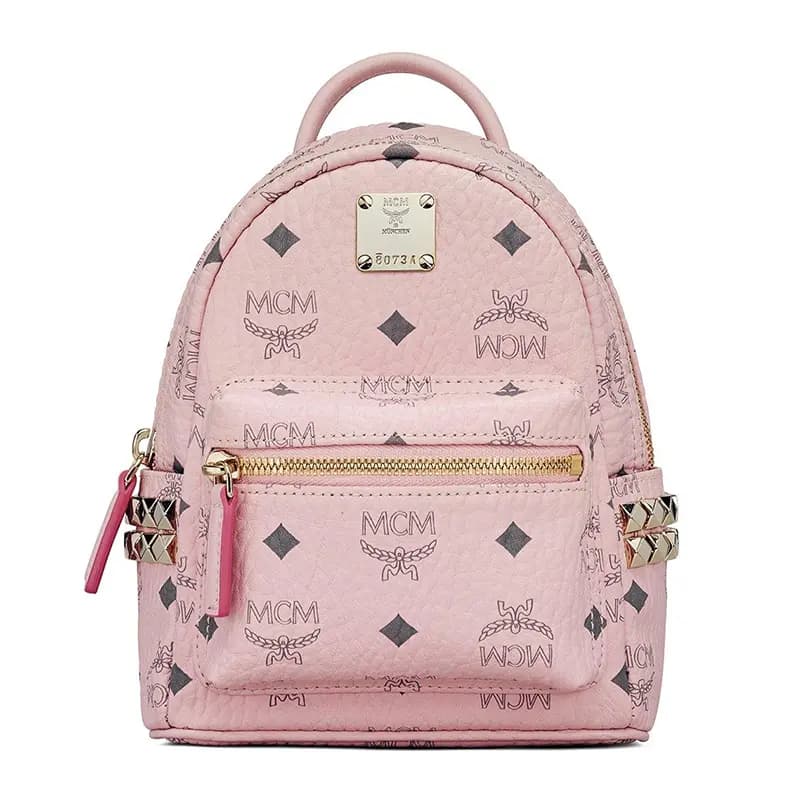 Balo MCM Stark Backpack Visetos Pink MMK6SVE92QH001 Balo MCM Stark Backpack Visetos Pink MMK6SVE92QH001