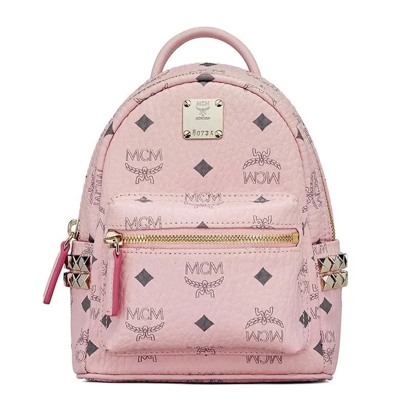 Balo MCM Stark Backpack Visetos Pink MMK6SVE92QH001 Balo MCM Stark Backpack Visetos Pink MMK6SVE92QH001