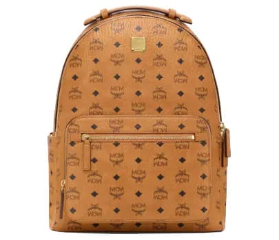 Balo MCM Stark Backpack Visetos cognac MMKAAVE07CO001 Balo MCM Stark Backpack Visetos cognac MMKAAVE07CO001