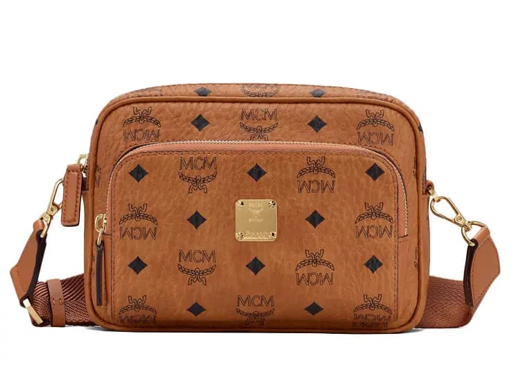 Túi MCM Klassik Crossbody Visetos Cognac MMRASKC06CO001 Túi MCM Klassik Crossbody Visetos Cognac MMRASKC06CO001