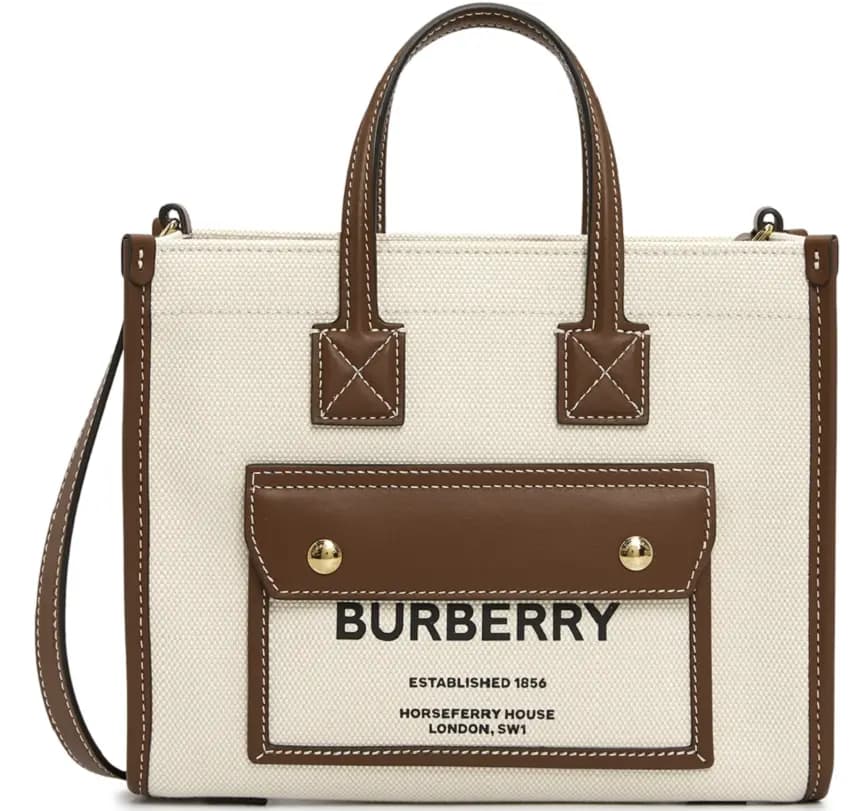 Túi Burberry Mini Two-Tone Pocket 'Beige' 8044143 Túi Burberry Mini Two-Tone Pocket 'Beige' 8044143