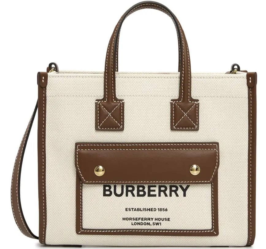 Túi Burberry Mini Two-Tone Pocket 'Beige' 8044143 Túi Burberry Mini Two-Tone Pocket 'Beige' 8044143