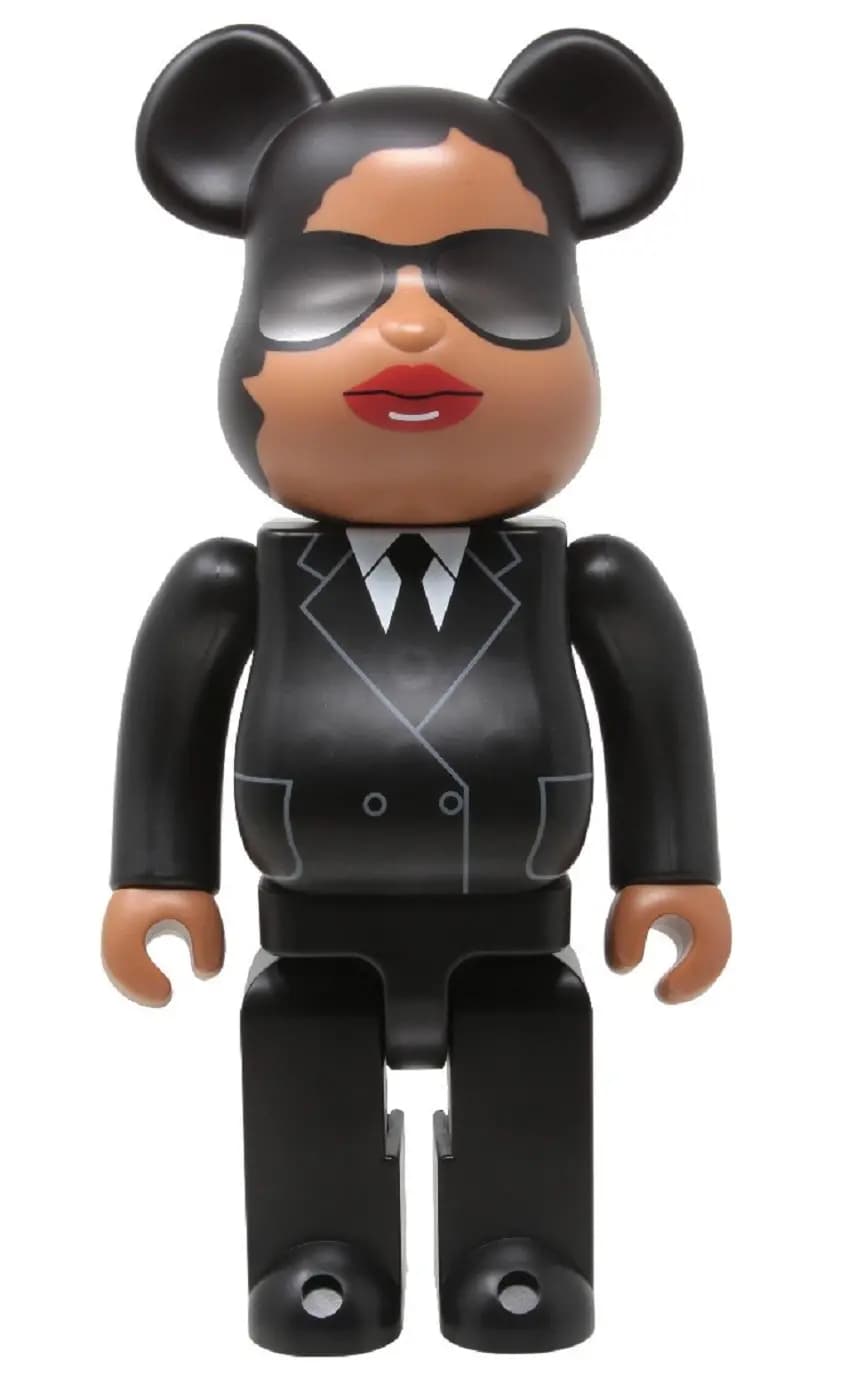 Mô hình Bearbrick Agent Mib Black 400% Mô hình Bearbrick Agent Mib Black 400%
