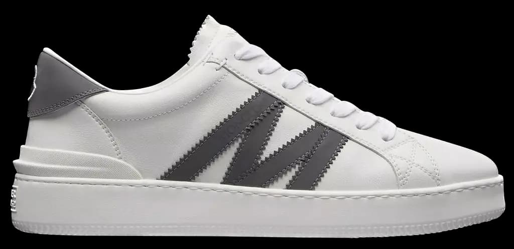 Giày Moncler Monaco M Trainers 'White Silver' I109B4M00220M3158P09 Giày Moncler Monaco M Trainers 'White Silver' I109B4M00220M3158P09