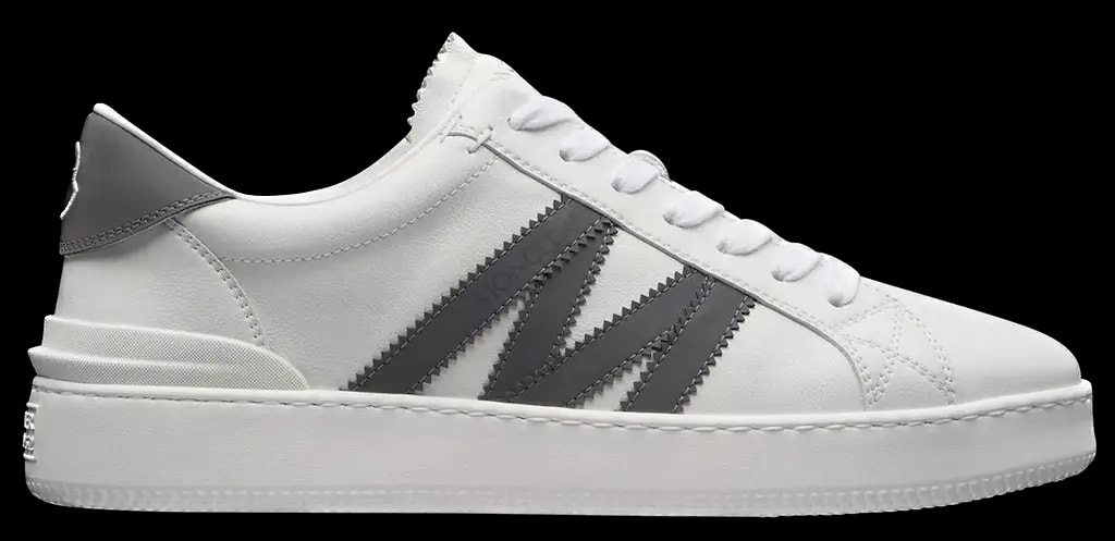 Giày Moncler Monaco M Trainers 'White Silver' I109B4M00220M3158P09 — kich-thuoc: 37 Giày Moncler Monaco M Trainers 'White Silver' I109B4M00220M3158P09 — kich-thuoc: 37
