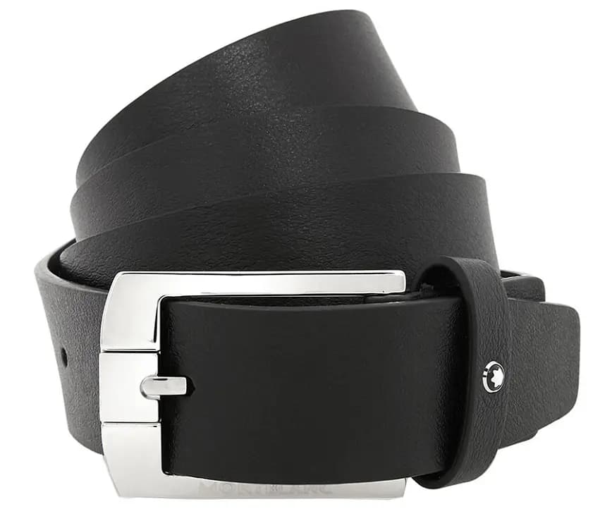 Thắt Lưng Montblanc Casual Line Leather Belt 'Black' 107676 Thắt Lưng Montblanc Casual Line Leather Belt 'Black' 107676