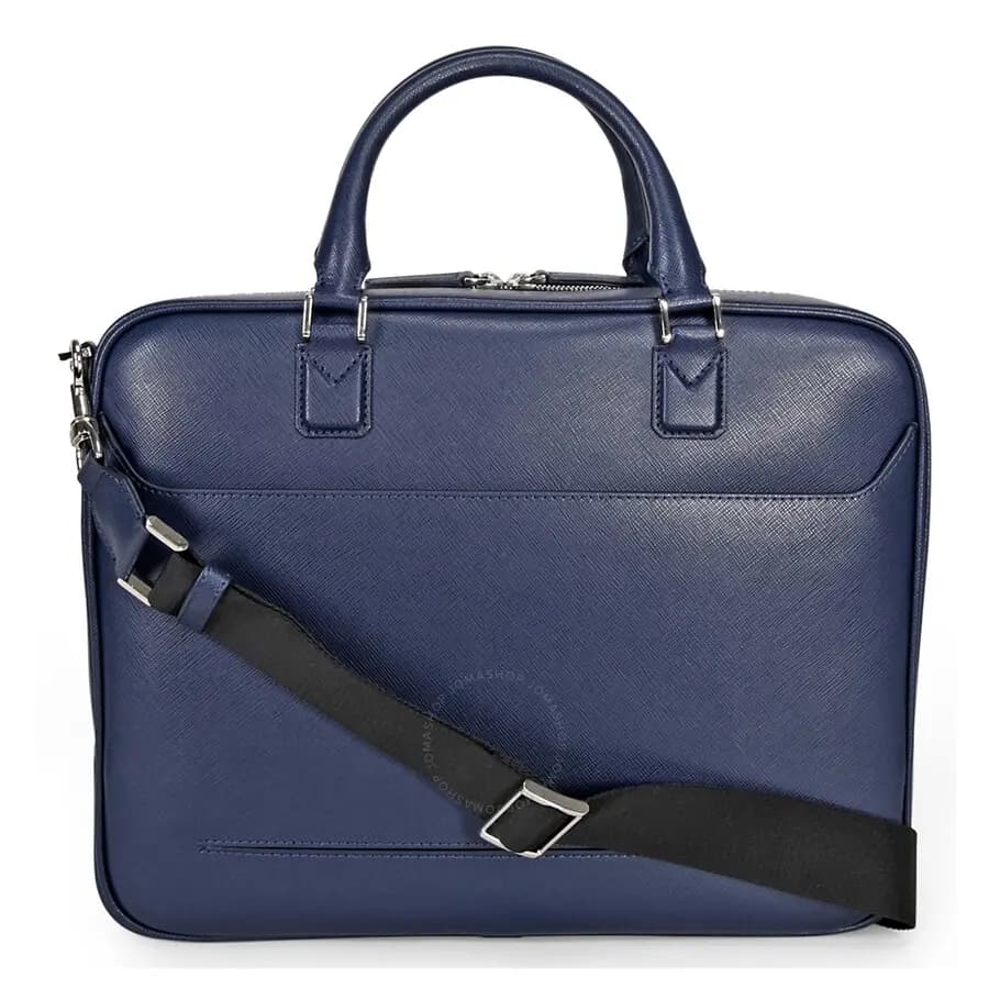 Balo MontBlanc Sartorial Small Indigo Document Case 113186 Balo MontBlanc Sartorial Small Indigo Document Case 113186