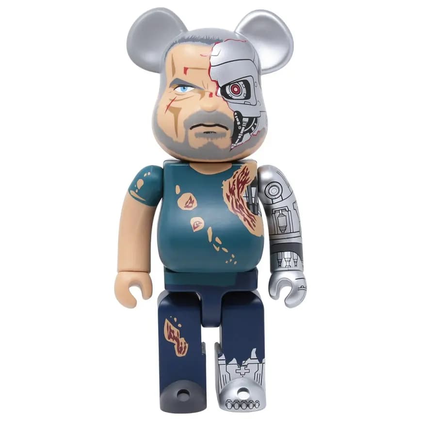 Mô Hình Bearbrick Terminato Dark Fate T-800 400% Mô Hình Bearbrick Terminato Dark Fate T-800 400%