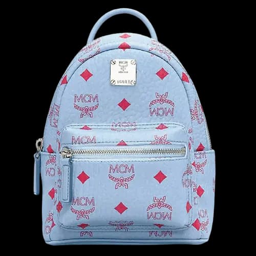 Balo MCM Stark Backpack Visetos Blue MMKASVE14H2001 Balo MCM Stark Backpack Visetos Blue MMKASVE14H2001