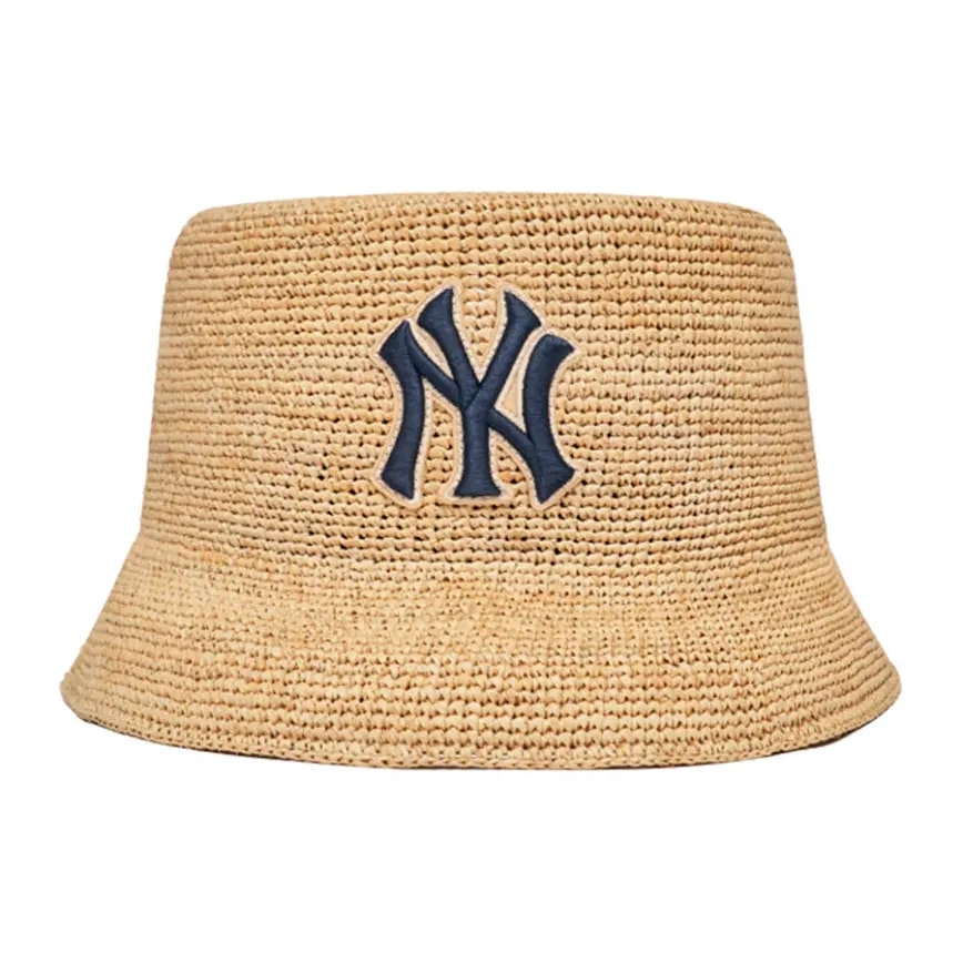 Mũ MLB Raffia New York Yankees Gold Brown 3AHT08123-50NYS Mũ MLB Raffia New York Yankees Gold Brown 3AHT08123-50NYS