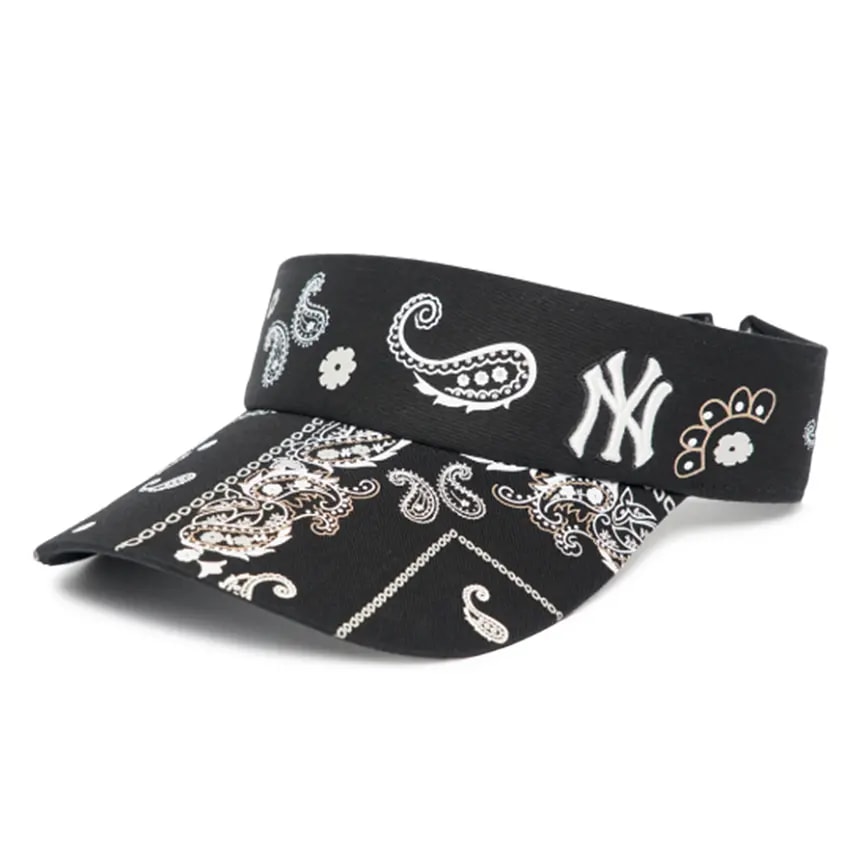 Mũ MLB Paisley Sun Cap NY Yankees Black 3ASC06123-50BKS Mũ MLB Paisley Sun Cap NY Yankees Black 3ASC06123-50BKS