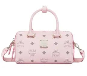 Túi MCM Essential Boston Bag Visetos Small 'Pink' MWBAASE03QH001 Túi MCM Essential Boston Bag Visetos Small 'Pink' MWBAASE03QH001
