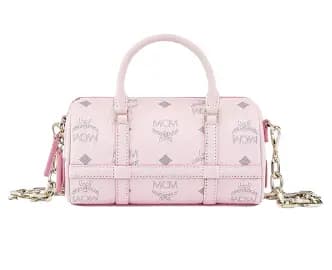 Túi MCM Delmy Boston Bag Visetos Pink MWBBAER01QH001 Túi MCM Delmy Boston Bag Visetos Pink MWBBAER01QH001