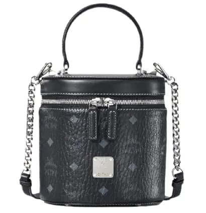Túi MCM Cylinder Crossbody Visetos Black MWRAACG01BK001 Túi MCM Cylinder Crossbody Visetos Black MWRAACG01BK001