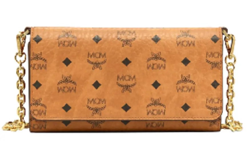 Túi MCM Crossbody Phone Wallet Visetos 'Cognac' MXEBSVI01CO001 — kich-thuoc: lien-he-order Túi MCM Crossbody Phone Wallet Visetos 'Cognac' MXEBSVI01CO001 — kich-thuoc: lien-he-order