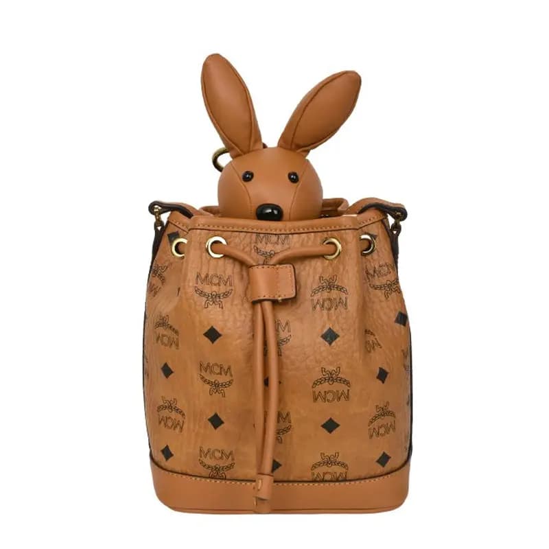 Túi MCM Zoo Rabbit Drawstring in Visetos MYZ8AXL45CO001 Túi MCM Zoo Rabbit Drawstring in Visetos MYZ8AXL45CO001