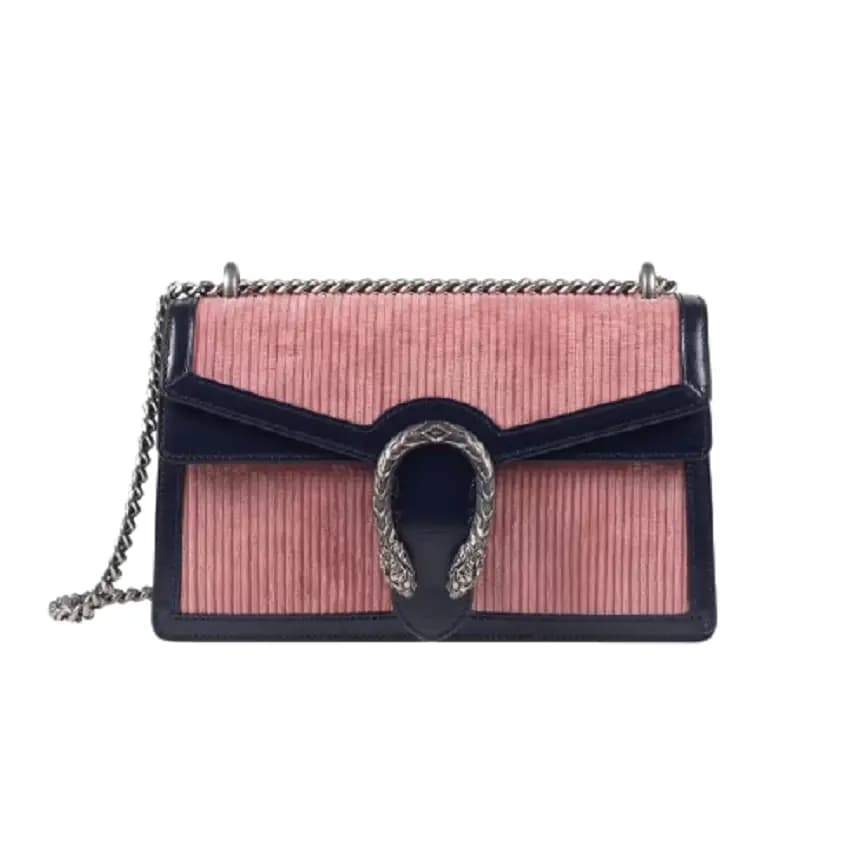 Túi Gucci Dionysus Small Shoulder Pink Corduroy 400249-2S8AN-6781 Túi Gucci Dionysus Small Shoulder Pink Corduroy 400249-2S8AN-6781