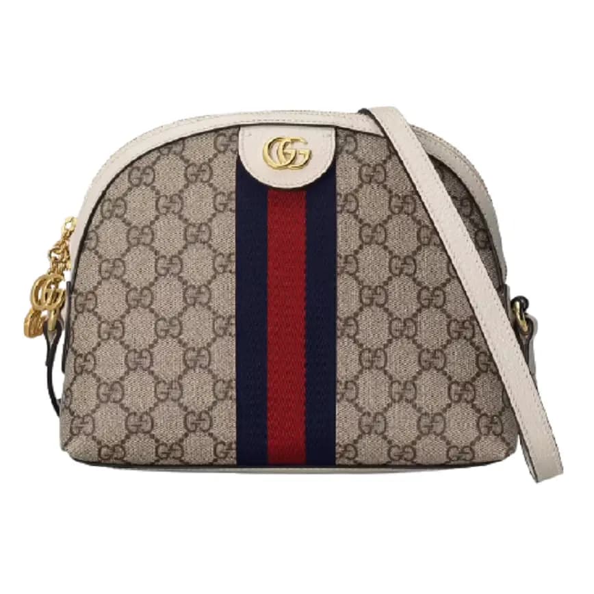 Túi Gucci Ophidia Small Shoulder Beige And White Leather 499621-K05NB-9794 Túi Gucci Ophidia Small Shoulder Beige And White Leather 499621-K05NB-9794