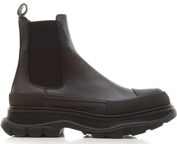 Giày Alexander McQueen Black Other Materials Ankle Boots 634617-WHZ61-1081 Giày Alexander McQueen Black Other Materials Ankle Boots 634617-WHZ61-1081