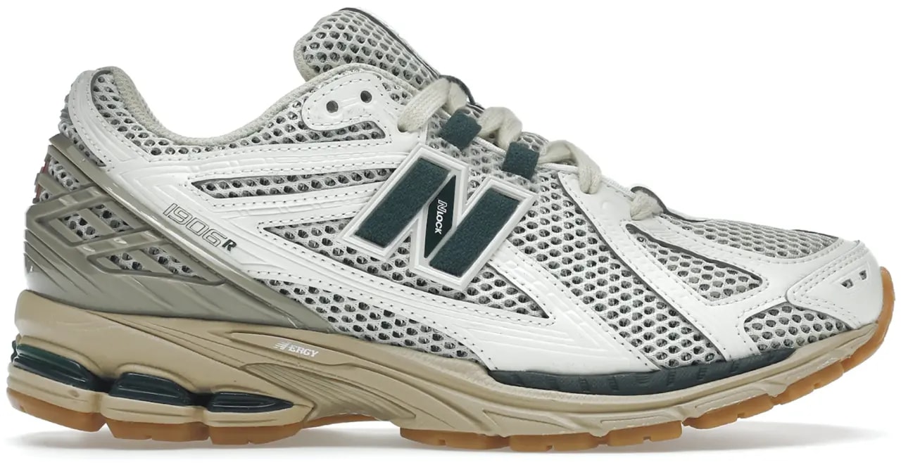 Giày New Balance 1906R 'White Green Cream' M1906RQ — kich-thuoc: 40.5 Giày New Balance 1906R 'White Green Cream' M1906RQ — kich-thuoc: 40.5